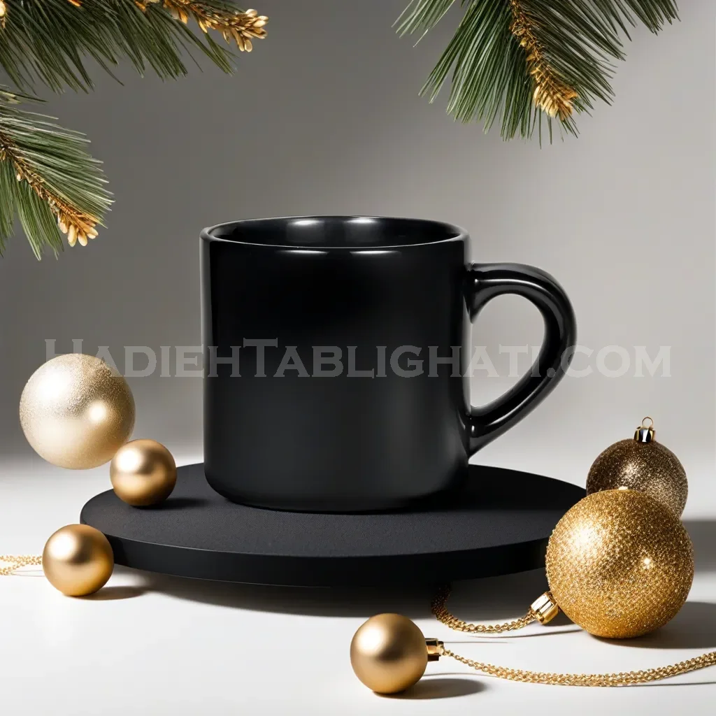 فنجان سرامیک full black